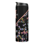 Personalisierte Libellen Thermosbecher (Nach rechts gedreht)