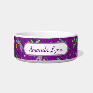 Personalisierte Libellen und Lüster Napf