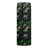 Personalisierte Libellen und Lüster Thermosbecher (Rückseite)