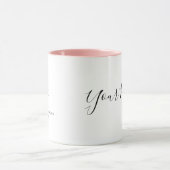 Personalisierte Libra Zodiac-Zeichen Name und Merk Tasse (Zentrum)