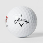 Personalisierte Liebe Callaway Warbird Golf Ball (Logo)