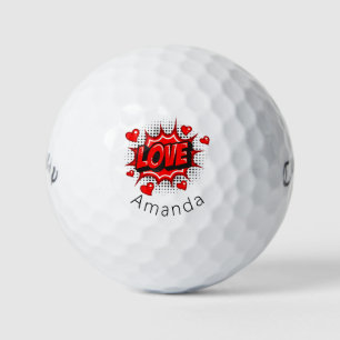 Personalisierte Liebe Callaway Warbird Golf Ball