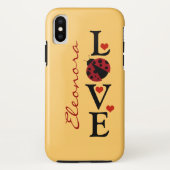 personalisierte Liebe Case-Mate iPhone Hülle (Rückseite)