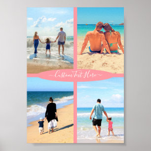 Personalisierte Liebe der benutzerdefinierten Bild Poster