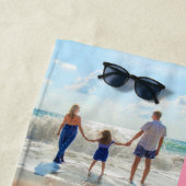 Personalisierte Liebe der benutzerdefinierten Bild Strandtuch (Beispiel)