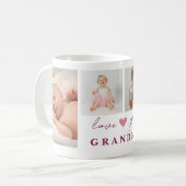 "Personalisierte "Liebe du Oma" Tasse Fotos (Vorderseite Links)