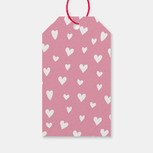 Personalisierte Liebe farbenfrohe Buchstaben VALEN Geschenkanhänger (Rückseite)