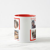 Personalisierte "LIEBE"-FotoCollage im modernen St Tasse (Zentrum)