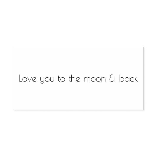 Personalisierte Liebe Gummistempel (Prägung)