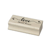 Personalisierte Liebe Gummistempel (Stempel)