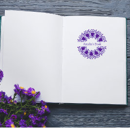 Personalisierte Liebe Herz Buchzeichen Gummi Brief Gummistempel