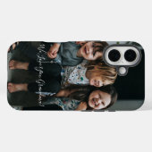 Personalisierte Liebe Ihr Oma Foto Handschriftlich Case-Mate iPhone Hülle (Rückseite (Horizontal))