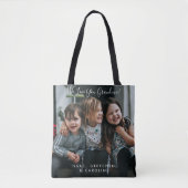 Personalisierte Liebe Ihr Oma Foto Handschriftlich Tasche (Vorderseite)