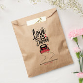 Personalisierte Liebe ist eine süße Gastgeschenk H Geschenktütchen (Versiegelt)