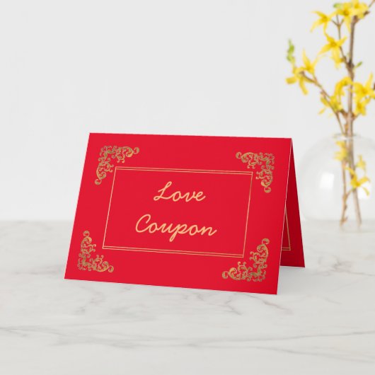 Personalisierte Liebe Karte (Gelbe Blume)