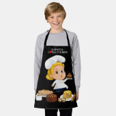 Personalisierte Liebe Kochen Schürze (Getragen)