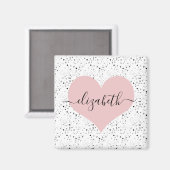 Personalisierte Liebe Magnet (Vorderseite/Rückseite)