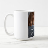 Personalisierte Liebe Mama Foto Kaffeetasse (Links)