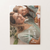 Personalisierte Liebe Mama Foto Puzzle (Vertikal)
