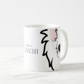 Personalisierte Liebe Mein Chihuahua-Hund Kaffeetasse (VorderseiteRechts)