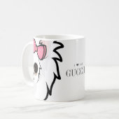 Personalisierte Liebe Mein Chihuahua-Hund Kaffeetasse (Vorderseite Links)