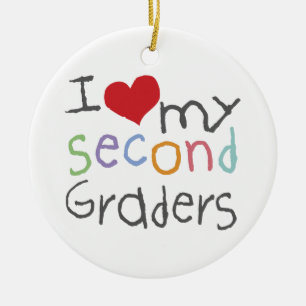 Personalisierte Liebe meine Seecond Keramikornament