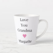 Personalisierte Liebe Milchtasse (Rechts)