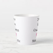 Personalisierte Liebe Milchtasse (Vorderseite)