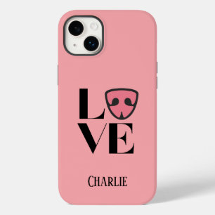 Personalisierte Liebe mit niedlicher Hundenase, ro Case-Mate iPhone 14 Plus Hülle