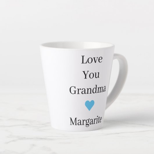 Personalisierte Liebe Papap Milchtasse (Rechte Ecke)