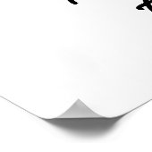 Personalisierte Liebe Poster Hochzeitsgeschenk (Ecke)