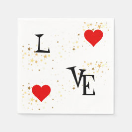 Personalisierte Liebe-Serviette mit Mommy and me P Serviette