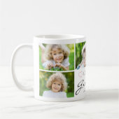 Personalisierte LIEBE SIE GRANDMA Handgeschriebene Kaffeetasse (Links)