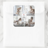 Personalisierte Liebe Sie Mama Aufkleber für Mutte (Tasche)