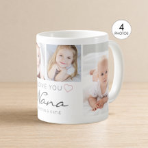 Personalisierte LIEBE SIE NANA Handgeschriebene 4