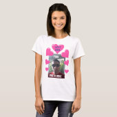 Personalisierte Liebe Sie Valentine T-Shirt (Vorne ganz)