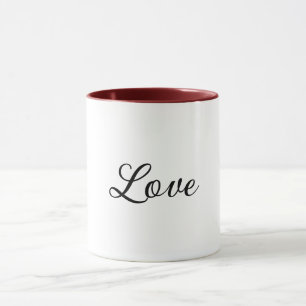 Personalisierte Liebe Tasse