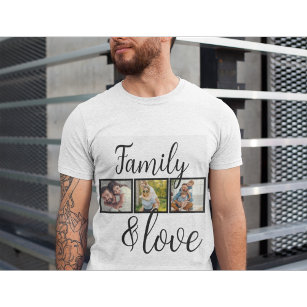 Personalisierte Liebe- und Familiensammlung T-Shirt