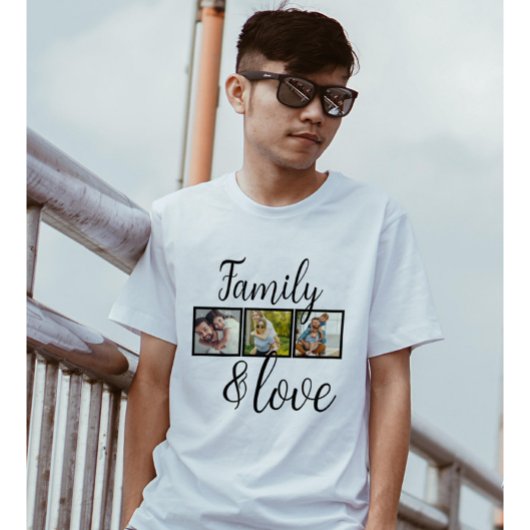 Personalisierte Liebe- und Familiensammlung T-Shirt