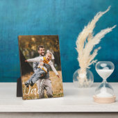 Personalisierte Liebe Vater Foto Fotoplatte (Seite)