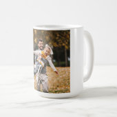 Personalisierte Liebe Vater Foto Kaffeetasse (VorderseiteRechts)