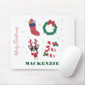 Personalisierte Liebe Weihnachten Matching Liebe Mousepad (Mit Mouse)