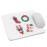 Personalisierte Liebe Weihnachten Matching Liebe Mousepad<br><div class="desc">Fügen Sie einen Namen zu dieser niedlichen Liebe Weihnachtsfamilie passend Outfit. Perfektes Geschenk für die ganze Familie,  das Team oder kreieren Sie ein Team,  das passende Shirts für Ihr Foto im Büro bietet</div>