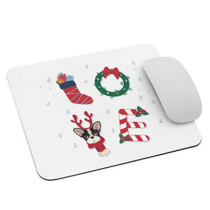 Personalisierte Liebe Weihnachten Matching Liebe Mousepad