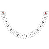 Personalisierte Liebe Wimpelkette (Alle)