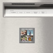 Personalisierte Liebe You Daddy Foto Magnet (In Situ (Geschirrspüler))
