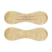 Personalisierte Liebe zum Park & Back Vater Baseball (Paneele)