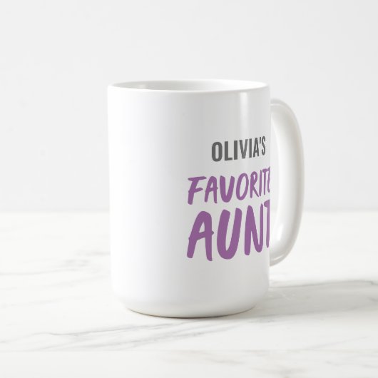 Personalisierte Lieblingsjagd Kaffeetasse (VorderseiteRechts)