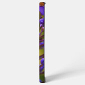 Personalisierte Lila Blume Samsung Case Galaxy Hülle (Linke Seite)