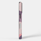Personalisierte lila-rosa Moleküle iPhone Gehäuse Case-Mate iPhone Hülle (Rückseite / Rechts)